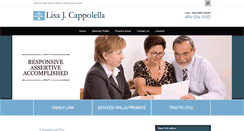 Desktop Screenshot of cappolellalaw.com